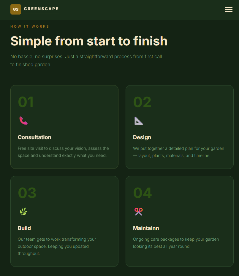 Greenscape website
